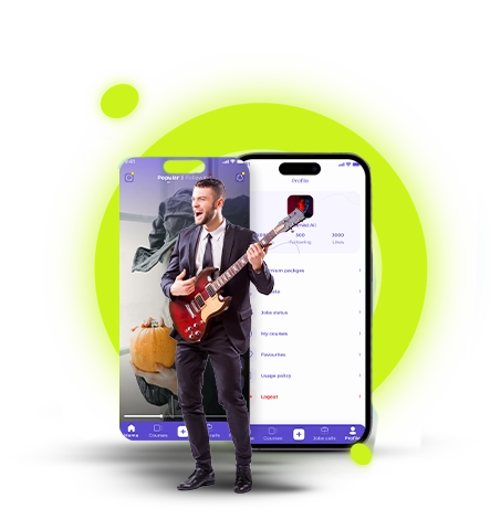 Tik Talent - تصميم تطبيق جوال